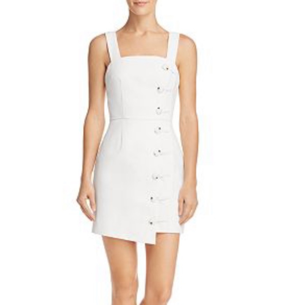 findersKEEPERS // mila ivory button mini dress - Picture 2 of 6